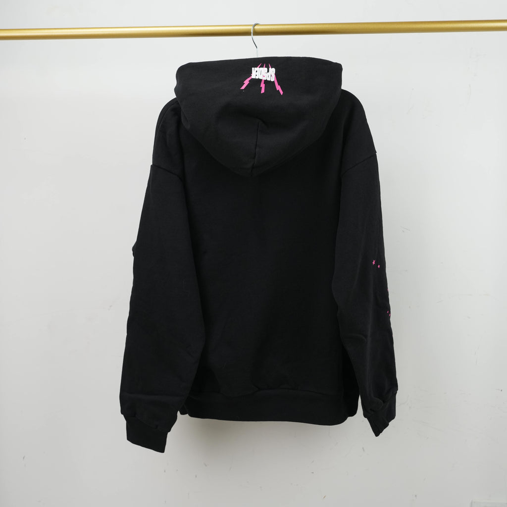Sp5der Angel Number Hoodie 'Black'