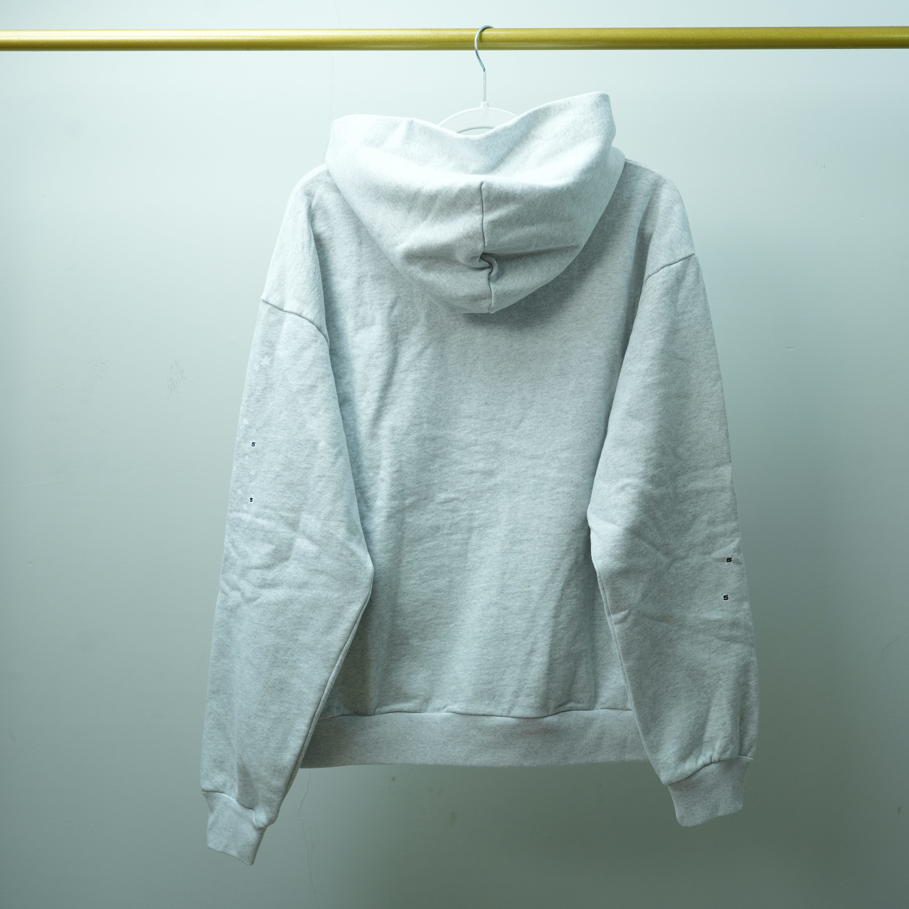 Sp5der OG Web Hoodie 'Heather Grey'