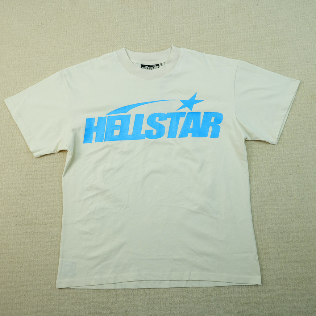 Hellstar NFC Classic T-shirt Blue/White