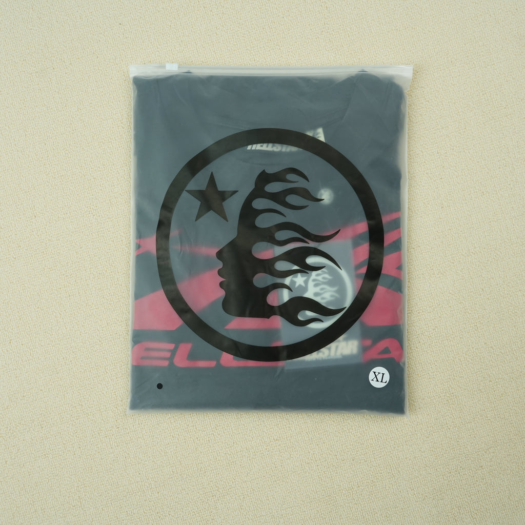 Hellstar NFC Gel Sport Logo T-shirt Black/Red