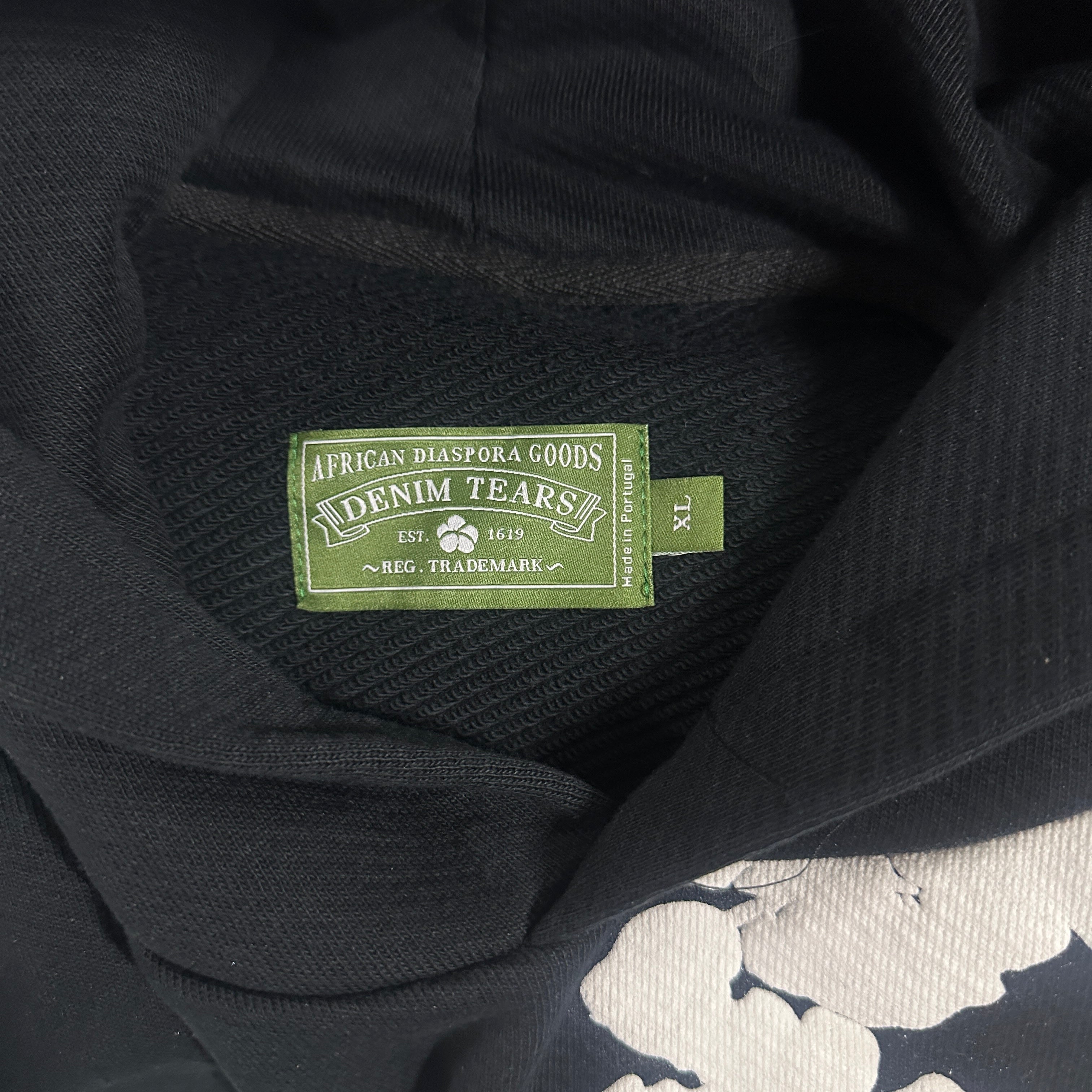 Denim Tears The Cotton Wreath Sweatshirt 'Black'