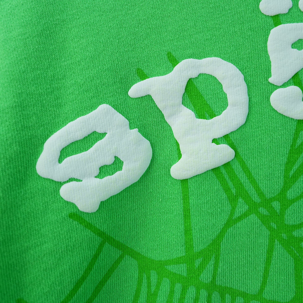 Sp5der Web Hoodie 'Slime Green'