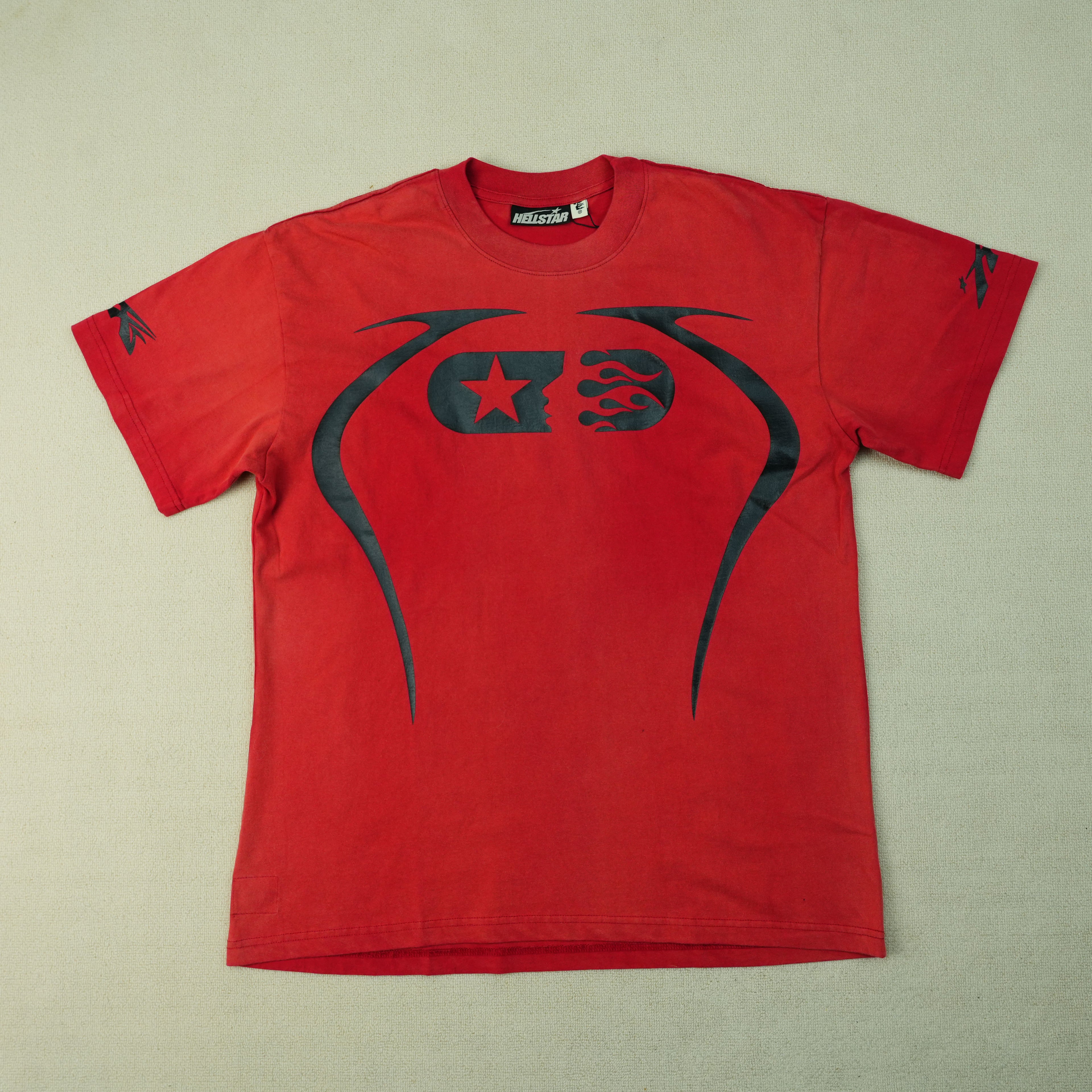 Hellstar NFC Warm Up T-shirt Red