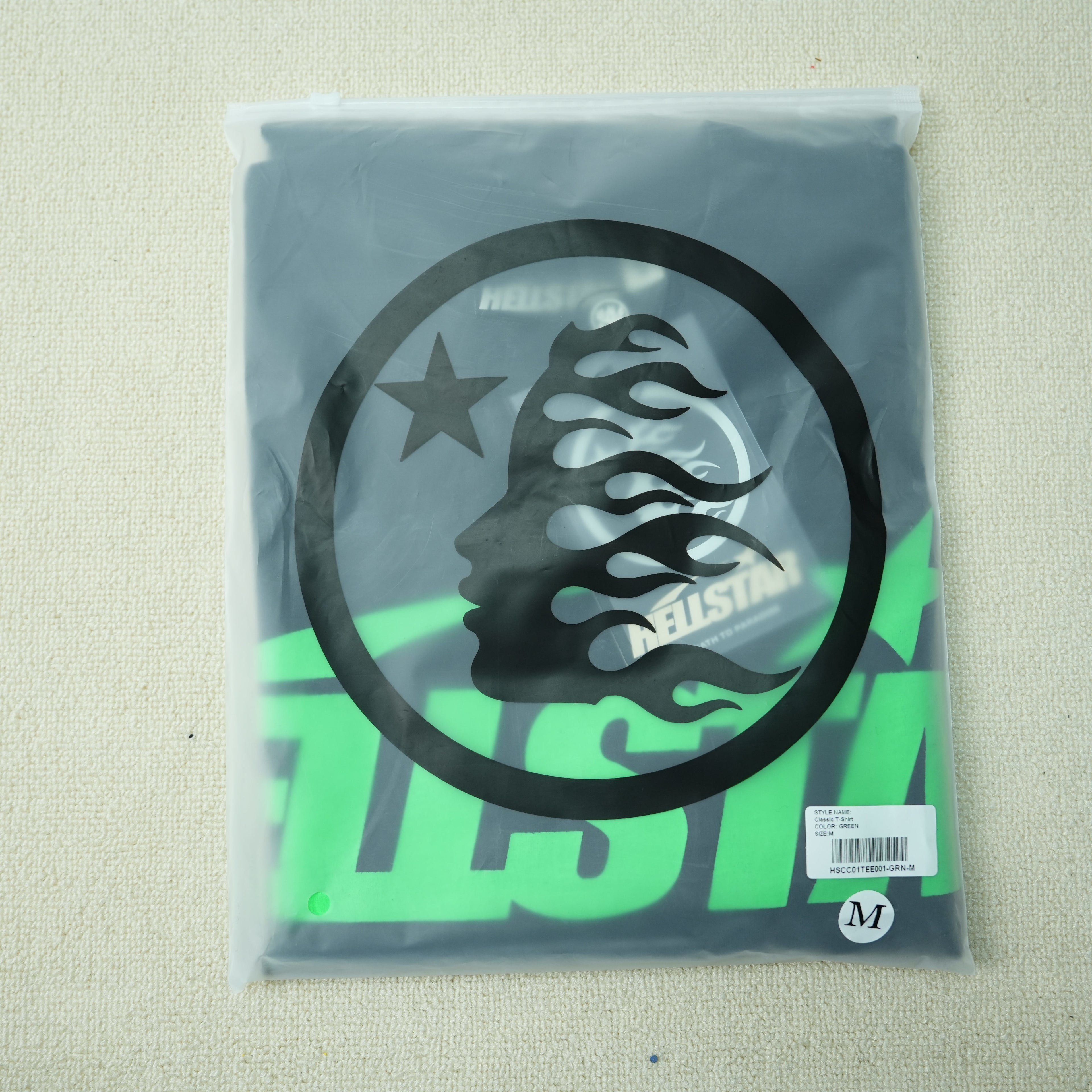 Hellstar NFC Classic T-shirt Green/Black