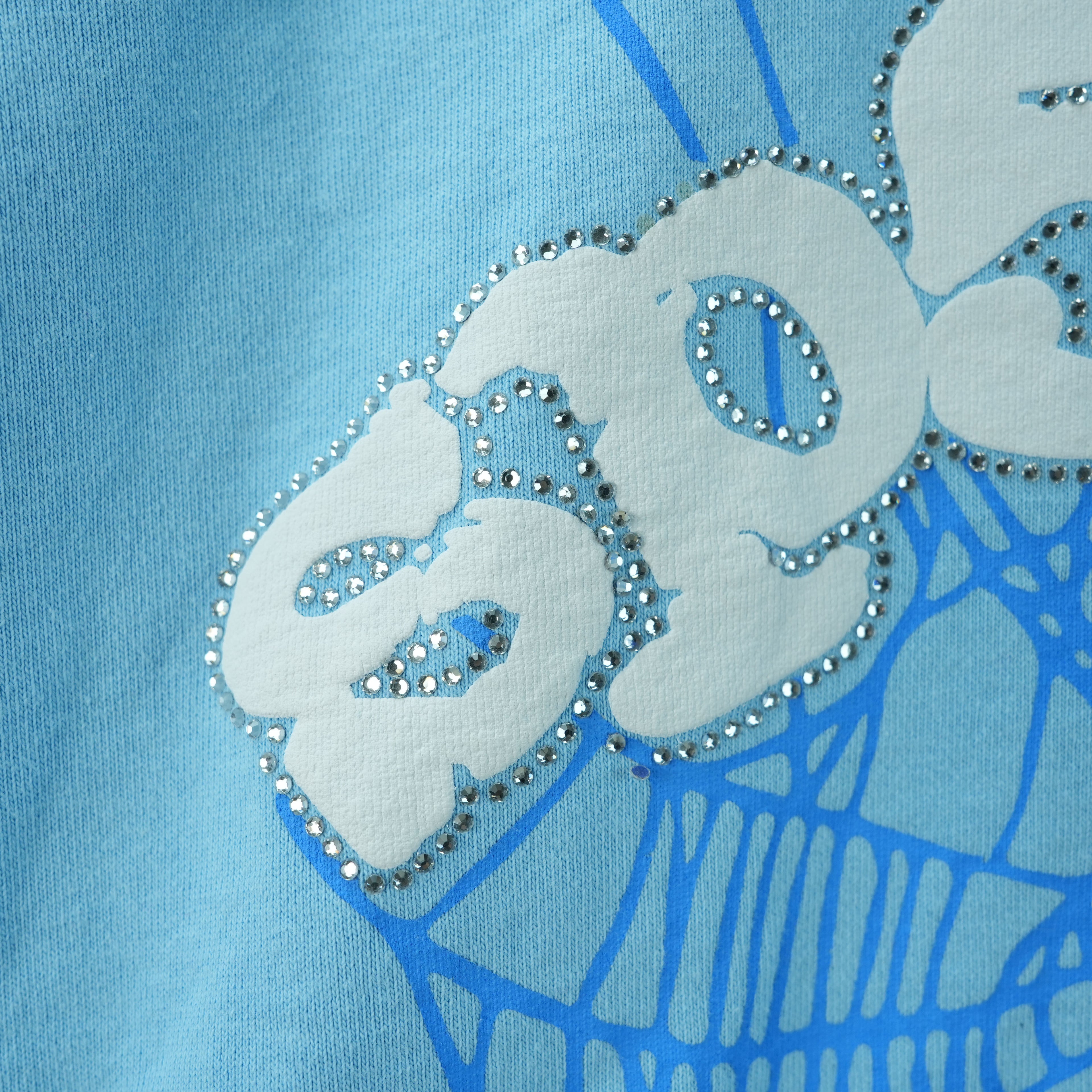 Sp5der Web Hoodie 'Sky Blue'