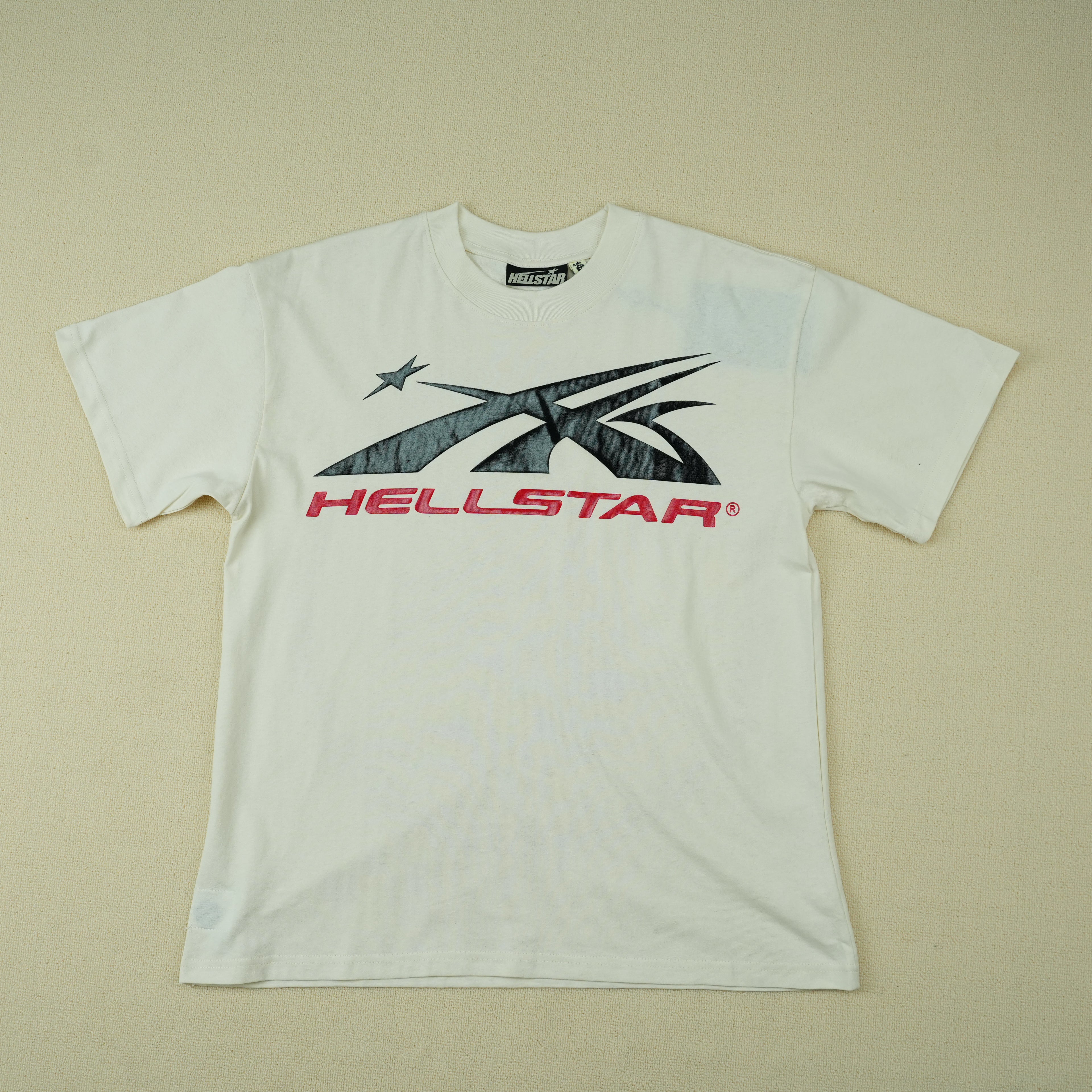 Hellstar Gel Sport Logo T-shirt White/Red
