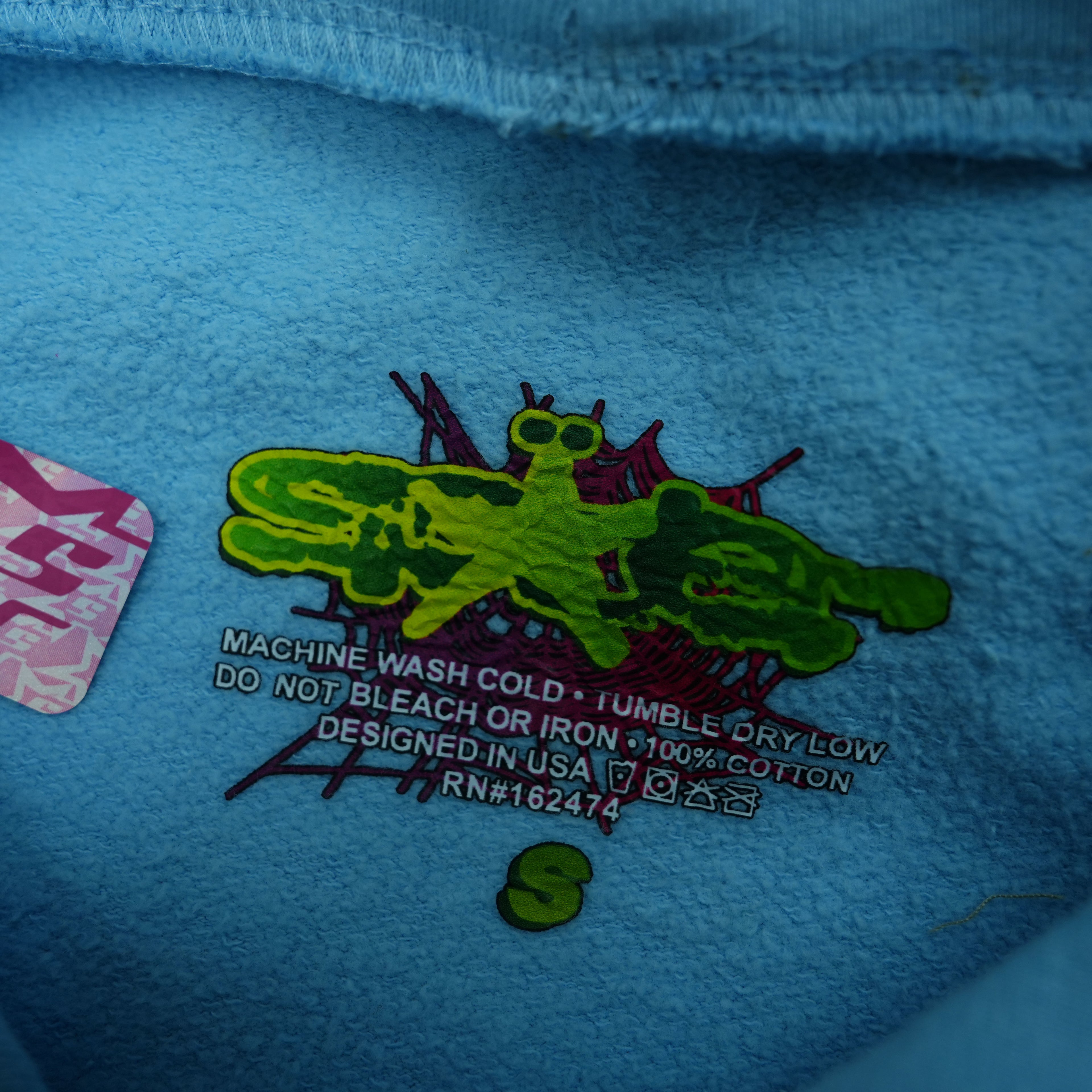 Sp5der Web Hoodie 'Sky Blue'