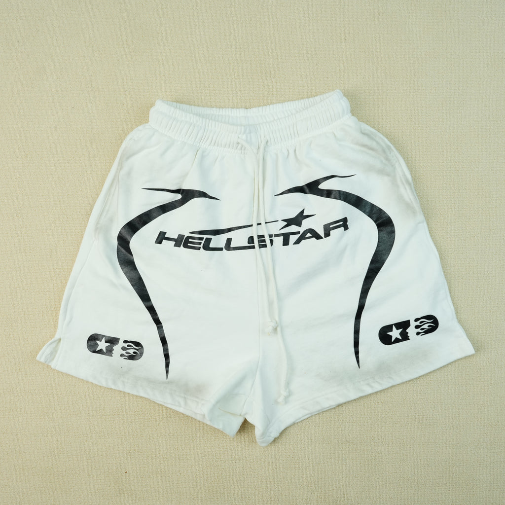 Hellstar NFC Warm Up Shorts White