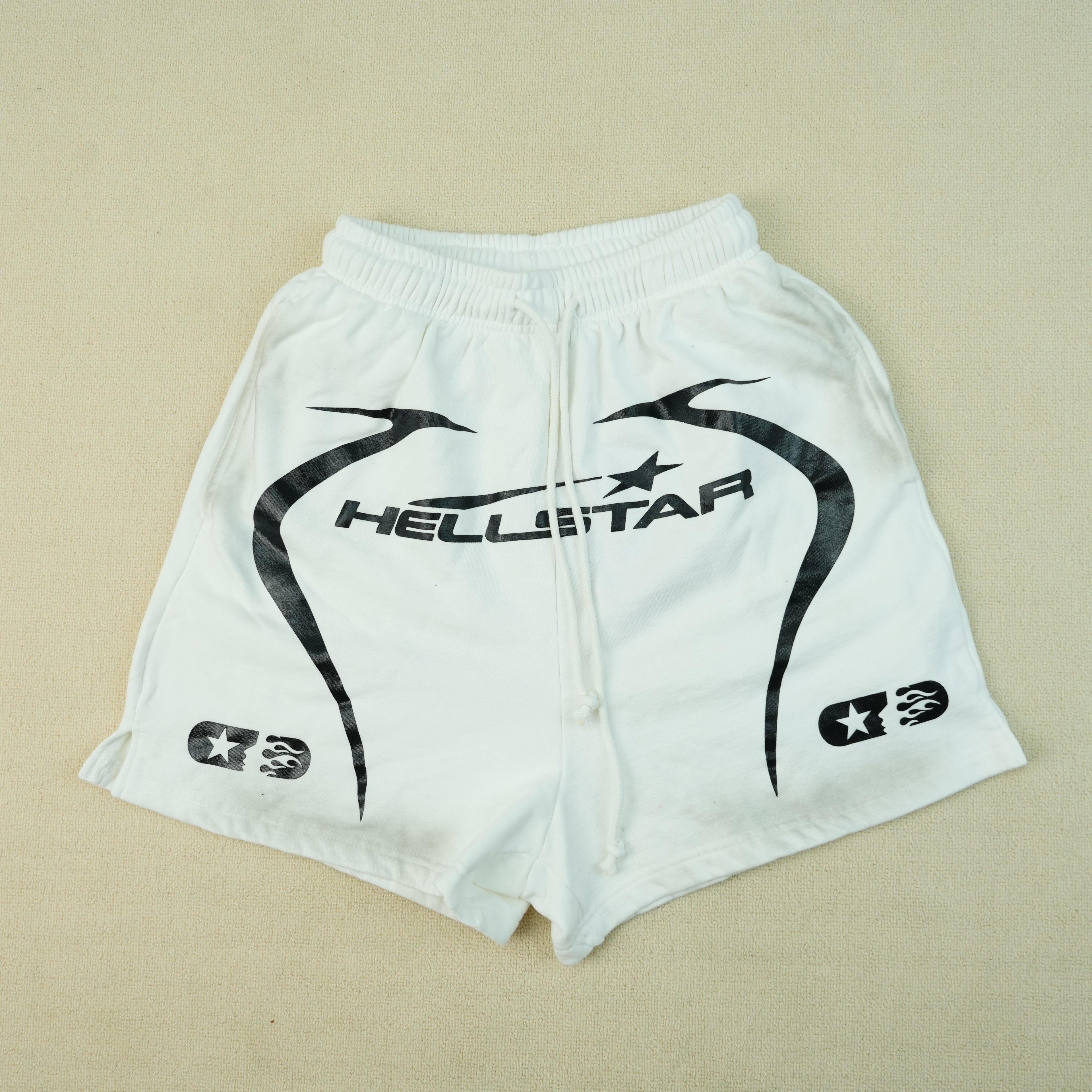 Hellstar NFC Warm Up Shorts White