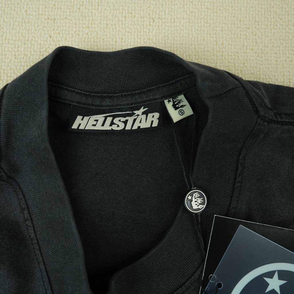 Hellstar NFC QR Christ Tee Black